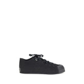 Y-3 Black Fabric Athletic Sneakers